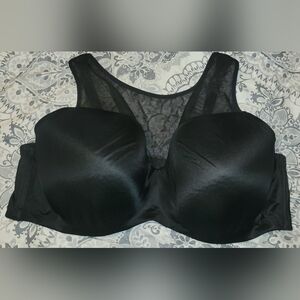 Cacique Lane Bryant Summer Sheer‎ High Neck Balconette Bra 46DD